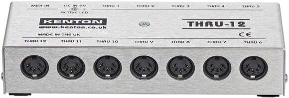 Interfejs MIDI Kenton Thru 12 – 1 MIDI IN to 12 THRU Interfejs MIDI - 1