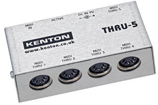 MIDI Interface Kenton Thru 5 – 1 MIDI IN to 5 THRU MIDI Interface