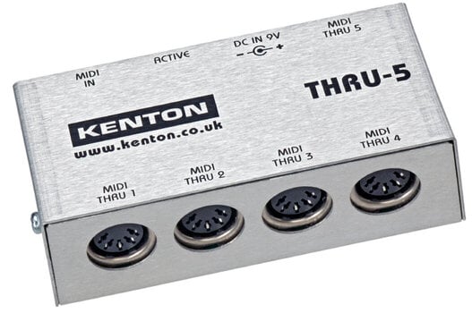 Interfejs MIDI Kenton Thru 5 – 1 MIDI IN to 5 THRU Interfejs MIDI - 1