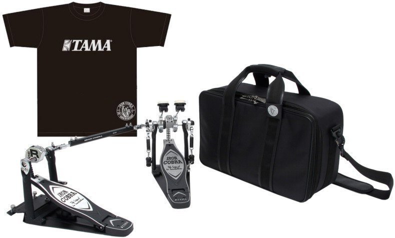 Dubbel pedaal voor basdrum Tama HP 900RWA 20th Anniversary Pack
