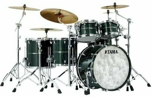 Akoestisch drumstel Tama Star Bubinga 6-piece Shell Kit, Dark Green Cordia - 1