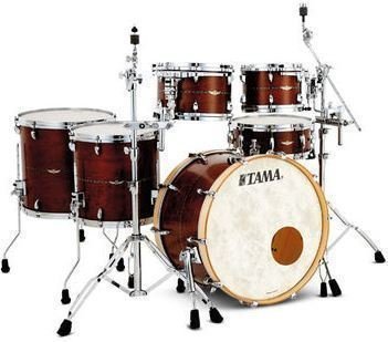 Set de tobe acustice Tama Star Maple Drum Set Satin Antique Brown