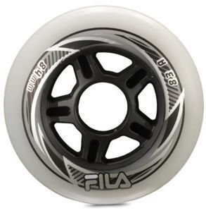 Kolieskové korčule Fila Wheels 84mm/83A White