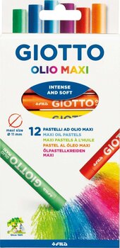 Pastel à l'huile GIOTTO Olio Maxi Coffret de pastels à l'huile Mélange 12 pcs - 1