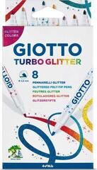 Flomāsters GIOTTO Turbo Glitter Marķieru komplekts 2,8 mm Mix 8 Gab.