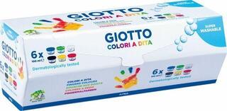 Finger Paint GIOTTO Be-Bé Finger Painting Set Mix 6 x 100 ml 6