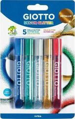 Līme GIOTTO Decor Glitter Līme 5 x 10 g Metallic Glitter