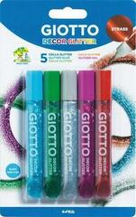 Glue GIOTTO Decor Glitter Glue 5 x 10 g Rhinestone