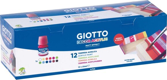 Acrylverf GIOTTO Decor Set acrylverf Mix 12 x 300 ml 12 st. - 1