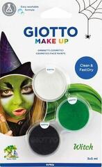 Face Paint GIOTTO Make Up Face Paint Set Witch 3 × 5 ml 3 pcs