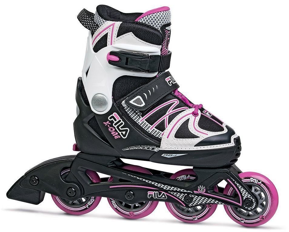 Roller Skates Fila X-One Girl Black/Magenta M/35