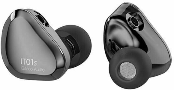 Ecouteurs intra-auriculaires iBasso IT01s Smoke Grey - 1