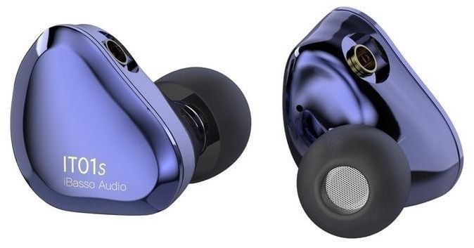 Ear Loop headphones iBasso IT01s Blue Mist