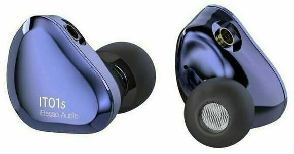 Ušesne zanke slušalke iBasso IT01s Blue Mist - 1
