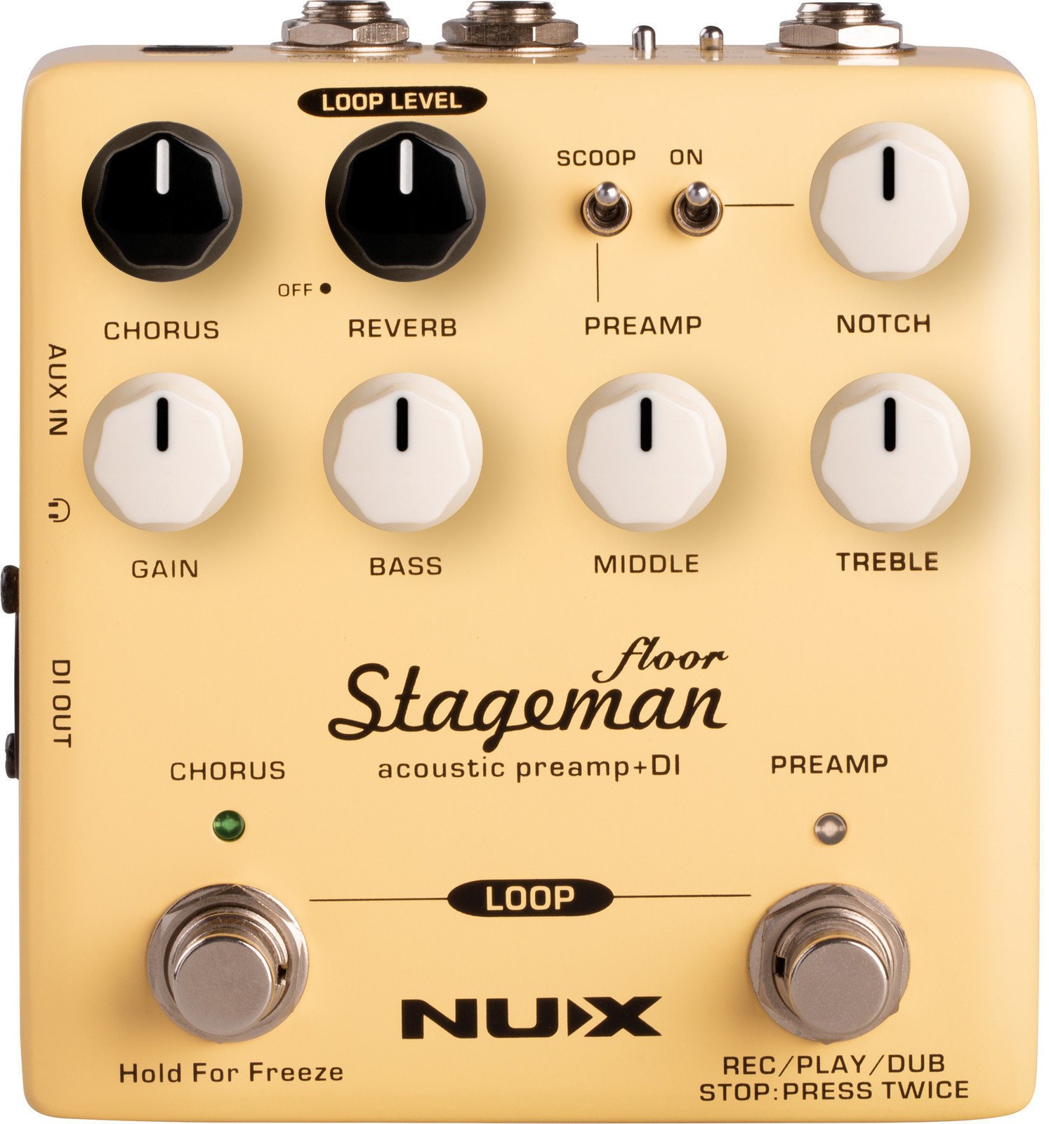 Pedal de efectos de guitarra Nux Stageman Floor