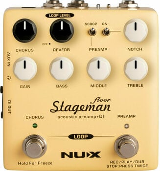 Guitar Effects Pedal Nux Stageman Floor - 1