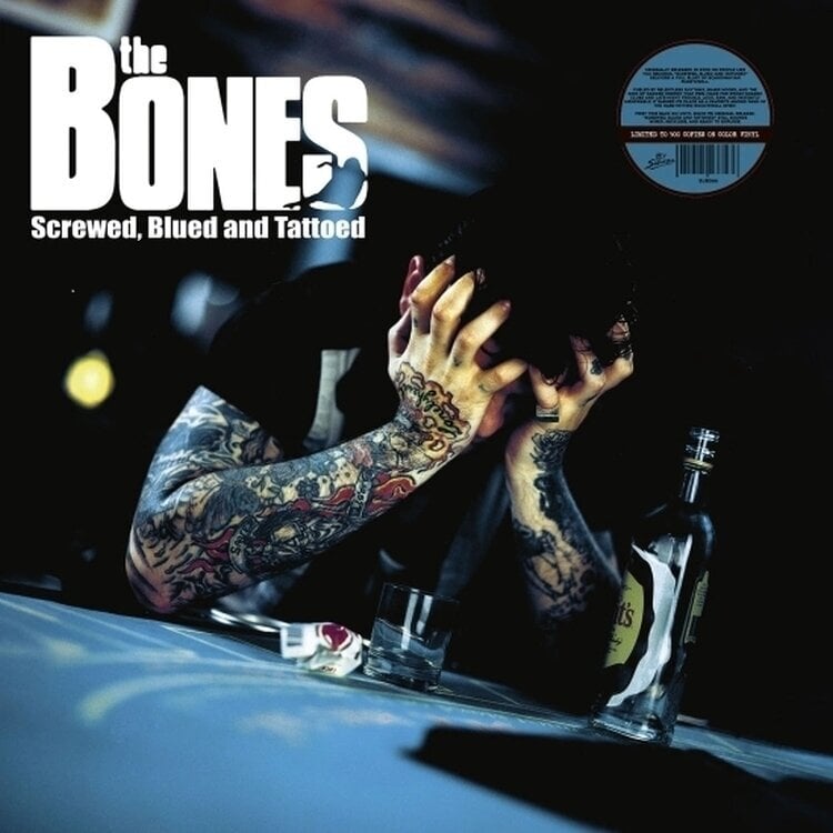 Грамофонна плоча Bones - Screwed, Blued Ant Tattoed (Limited Edition) (Splatter Coloured) (LP)