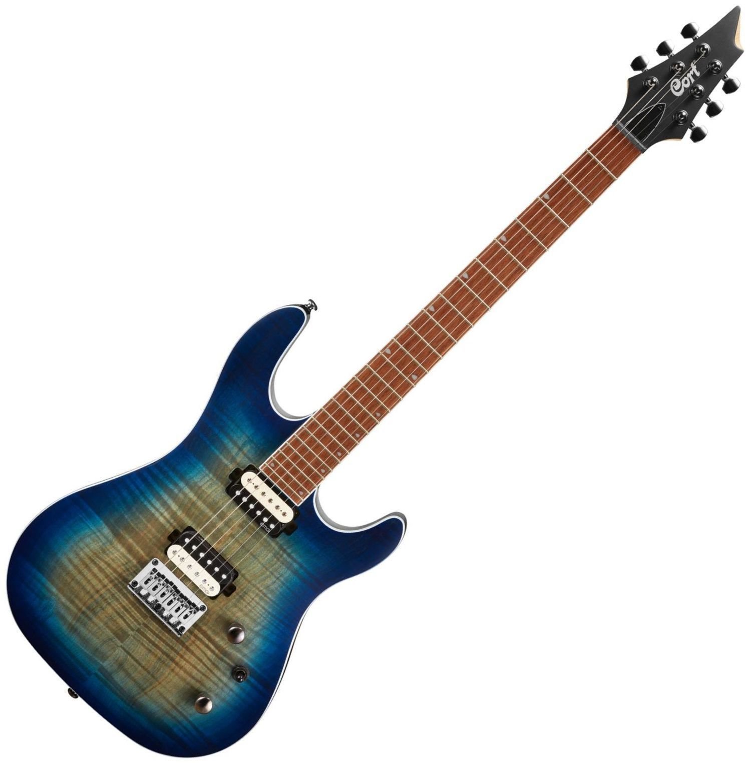Guitare électrique Cort KX300 Open Pore Cobalt Burst