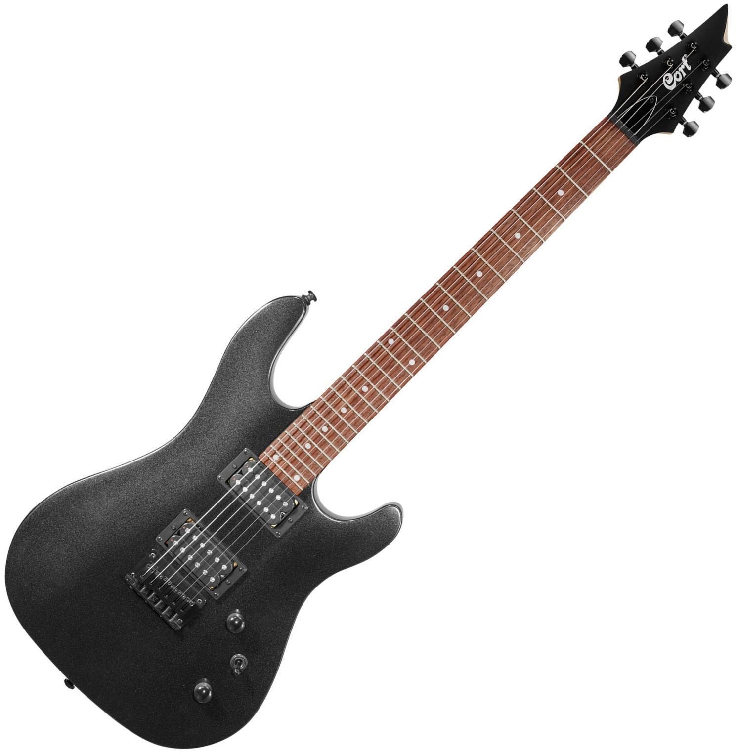 Elektrická kytara Cort KX100 Black Metallic