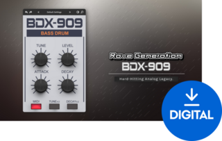 VST Instrument Rave Generation BDX-909 (Digital product)
