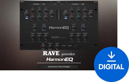 Plugins d'effets Rave Generation HarmonEQ (Produit numérique) - 1