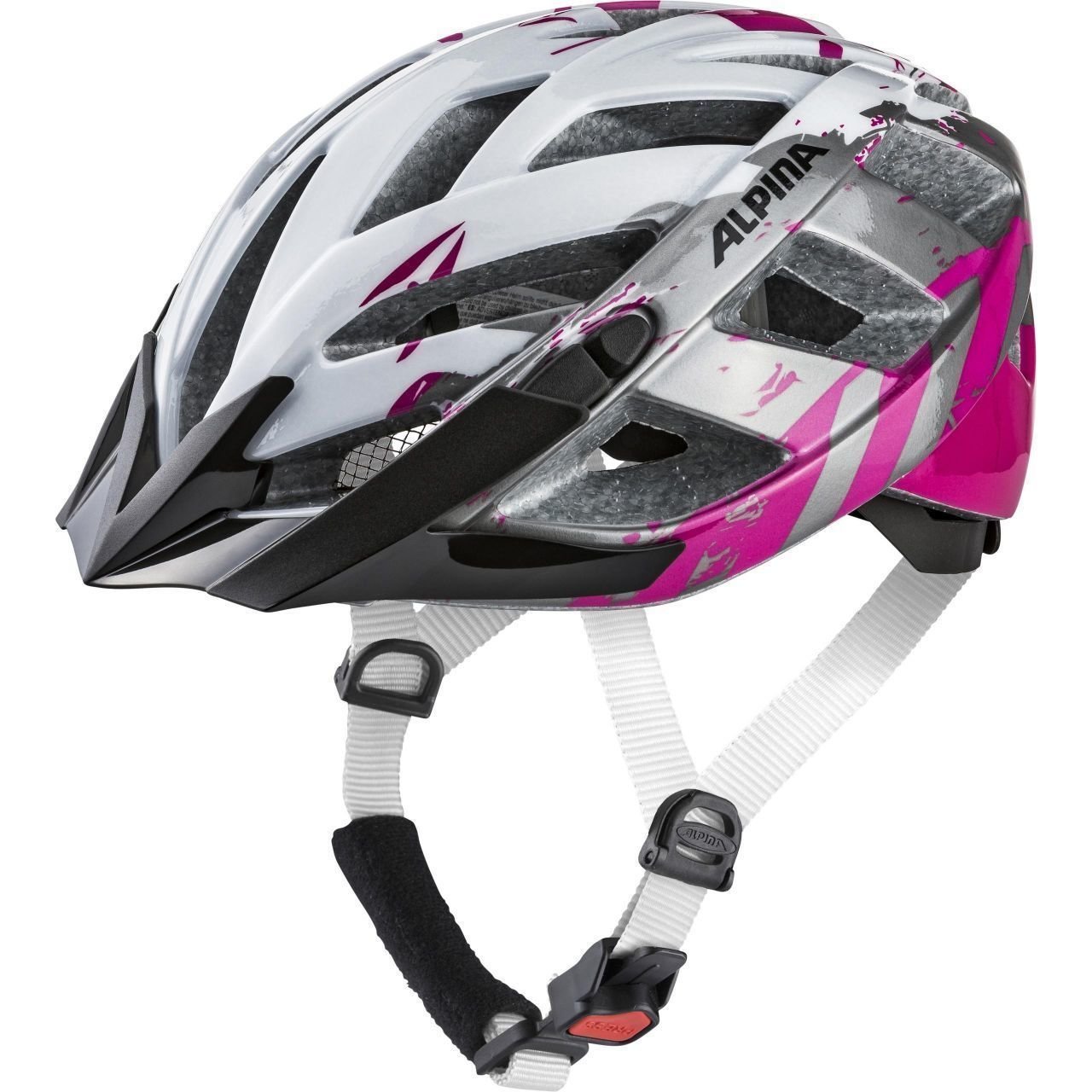 Cyklistická helma Alpina Panoma 2.0 White/Magenta 56-59 Cyklistická helma