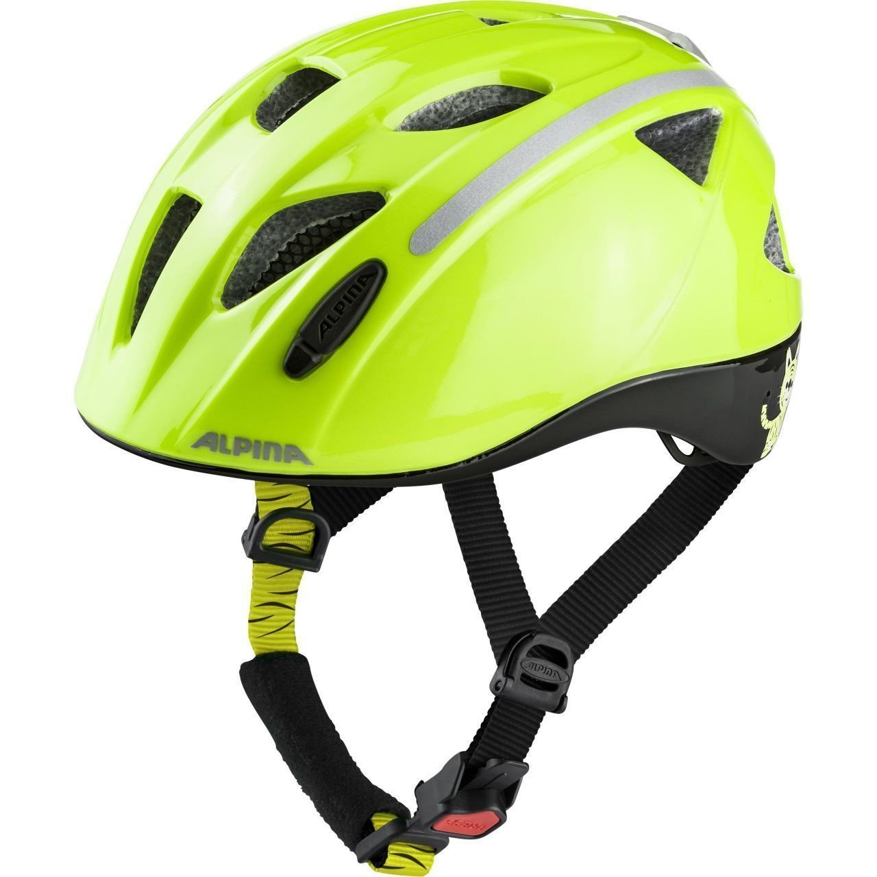 Dětská cyklistická helma Alpina XIMO Flash Reflexní 49-54 Dětská cyklistická helma