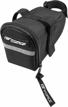 Чанта за велосипеди Force ECO Velcro Black M 0,8 L - 1
