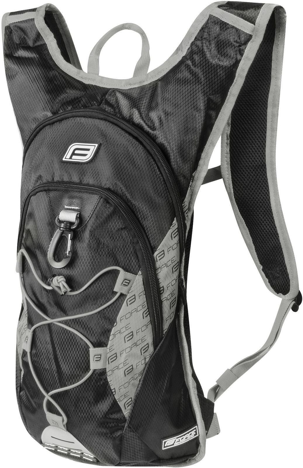 Outdoor hátizsák Force Berry Backpack 12 Fekete-Szürke Outdoor hátizsák