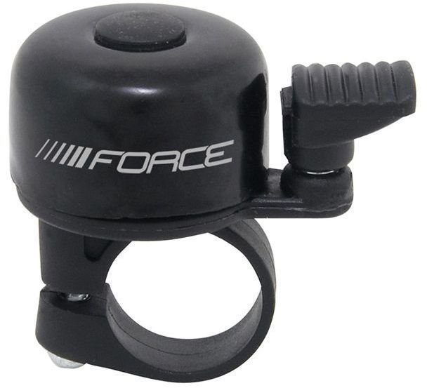 Cyklistický zvonček Force Bell F MINI Fe/Plastic 22,2mm Cyklistický zvonček