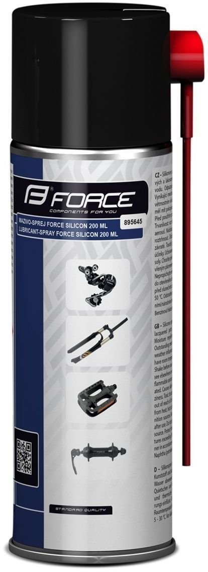 Bicycle maintenance Force Silicon Lubrincant Spray 200 ml Bicycle maintenance
