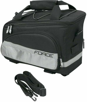 Geantă pentru bicicletă Force Slim Carrier Bag Rear 9l Black - 1