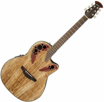 Electro-acoustic guitar Ovation CE44P-SM Celebrity Elite Plus Natural - 1