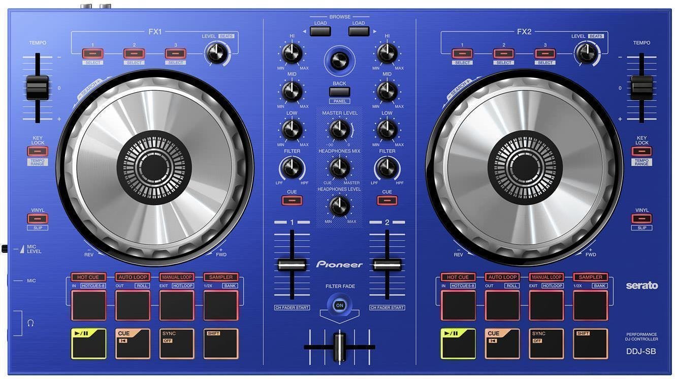 Controlador DJ Pioneer DDJ SB Blue