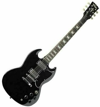 Guitare électrique Vintage VS6 Black - 1