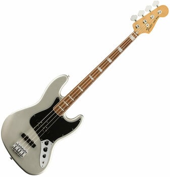 E-Bass Fender Vintera 70s Jazz Bass PF Inca Silver - 1