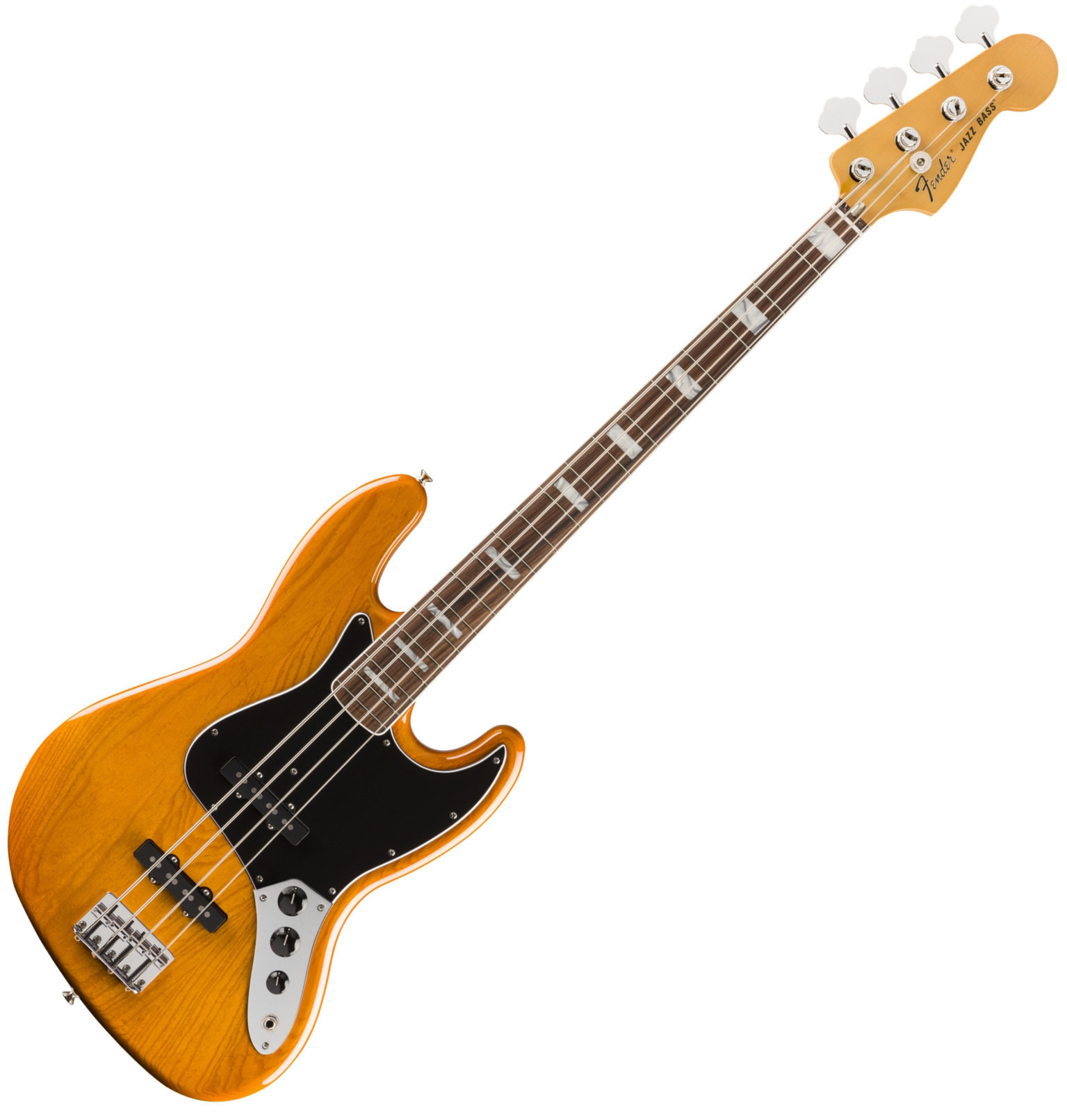 4-strängad basgitarr Fender Vintera 70s Jazz Bass PF Aged Natural