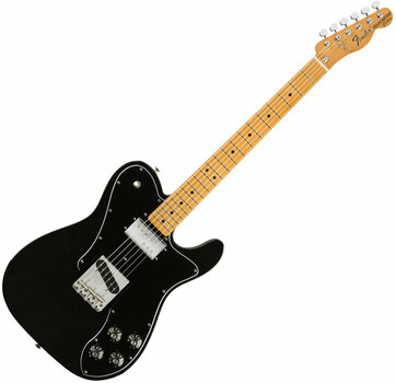 Elektrische gitaar Fender Vintera 70s Telecaster Custom MN Zwart - 1