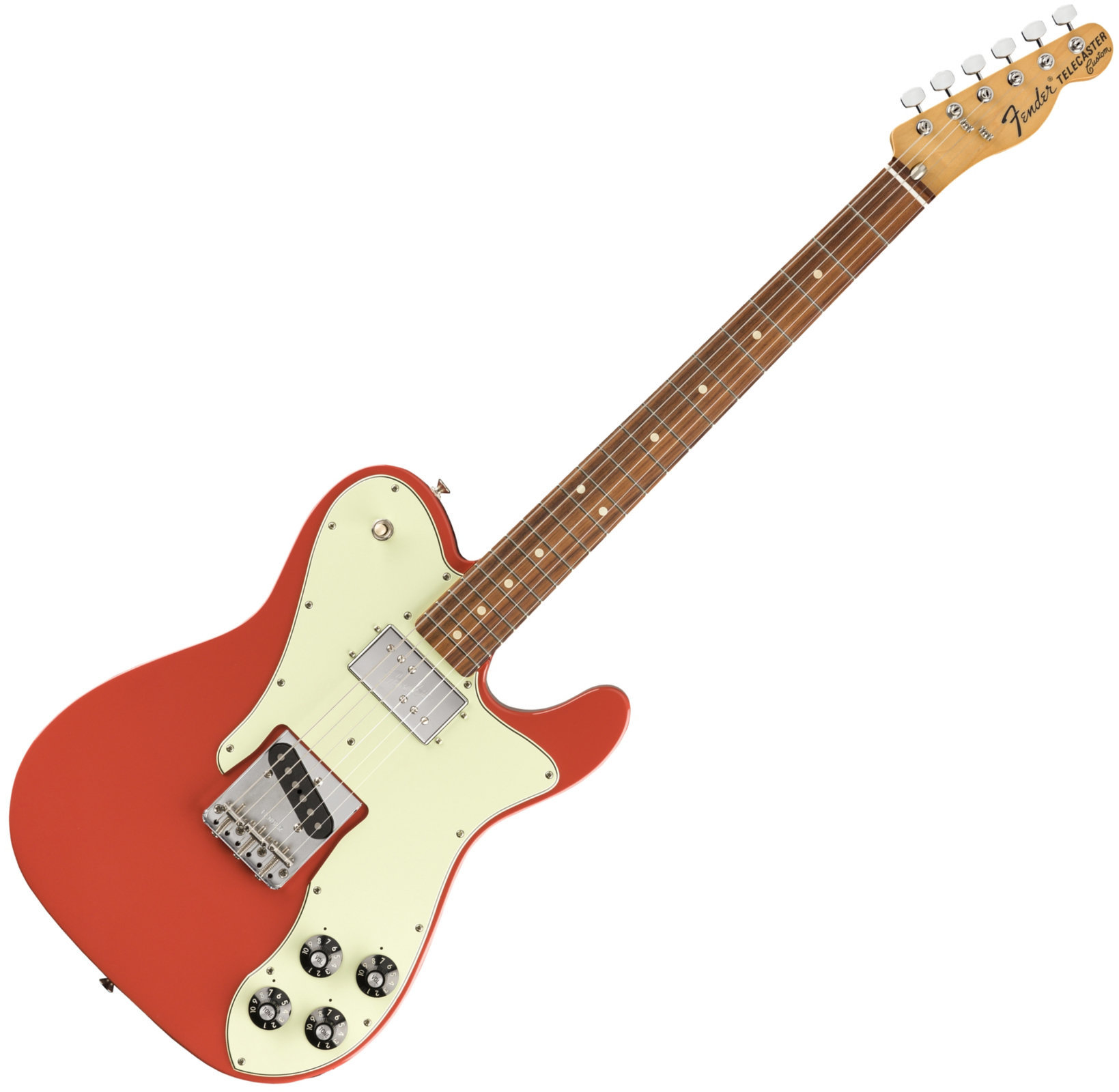 Elektrische gitaar Fender Vintera 70s Telecaster Custom PF Fiesta Red