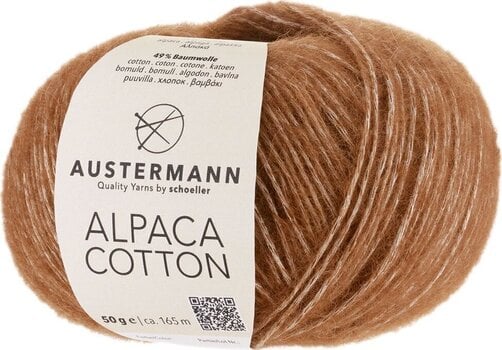 Pređa za pletenje Austermann Alpaca Cotton 90310-02 Hazelnut Pređa za pletenje - 1