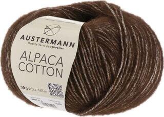 Pređa za pletenje Austermann Alpaca Cotton 90310-06 Coffee Pređa za pletenje