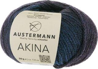 Knitting Yarn Austermann Akina 90322-04 Night Blue Knitting Yarn