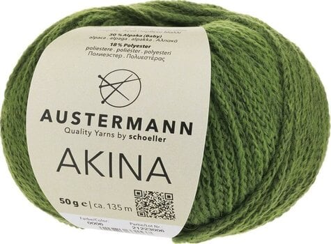 Pređa za pletenje Austermann Akina 90322-06 Moss Pređa za pletenje - 1