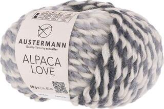 Knitting Yarn Austermann Alpaca Love 90312-06 Granite Knitting Yarn