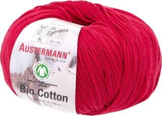Pređa za pletenje Austermann Bio Cotton 98299-03 Red Pređa za pletenje