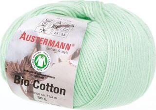 Pređa za pletenje Austermann Bio Cotton 98299-08 Mint Pređa za pletenje