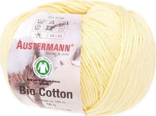 Pređa za pletenje Austermann Bio Cotton 98299-12 Mimosa Pređa za pletenje