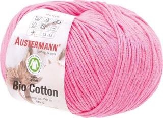 Knitting Yarn Austermann Bio Cotton 98299-15 Pink Knitting Yarn