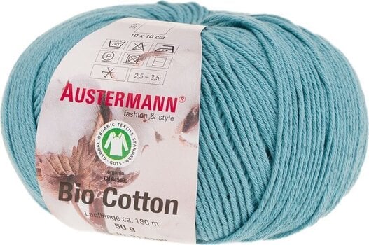 Pređa za pletenje Austermann Bio Cotton 98299-25 Fjord Pređa za pletenje - 1