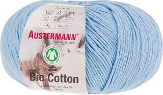Pređa za pletenje Austermann Bio Cotton 98299-26 Light Blue Pređa za pletenje